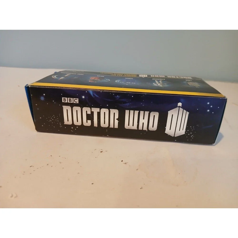 Vtg 1996 Kurt Adler Doctor Who Ornament Cyberman Dalek Screwdriver Tardis W Box